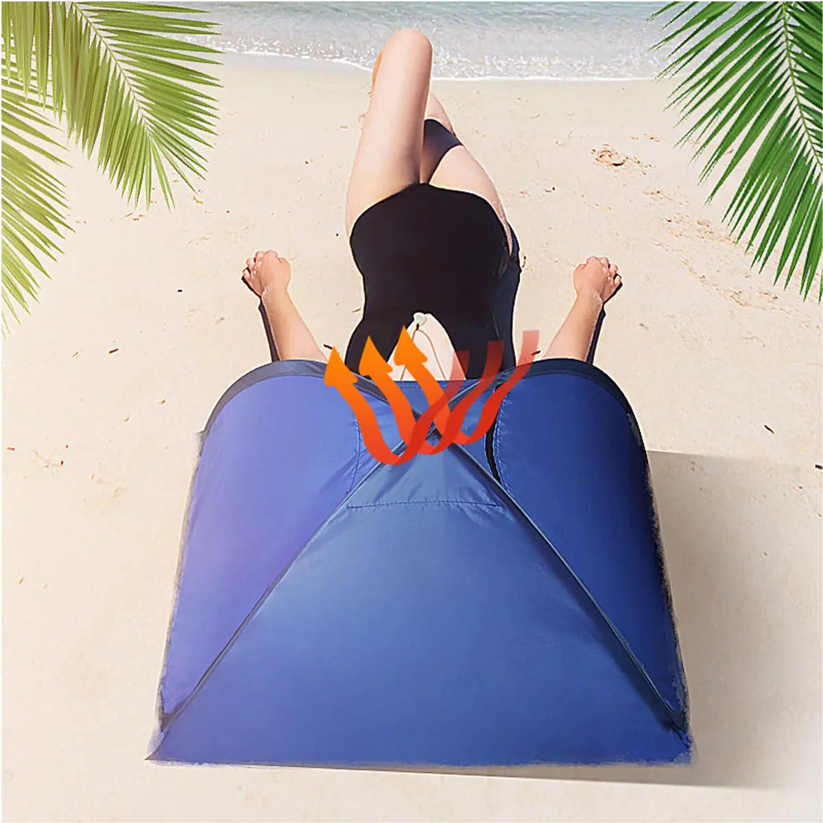 SunShade™ Automatic Pop-Up Beach Tent