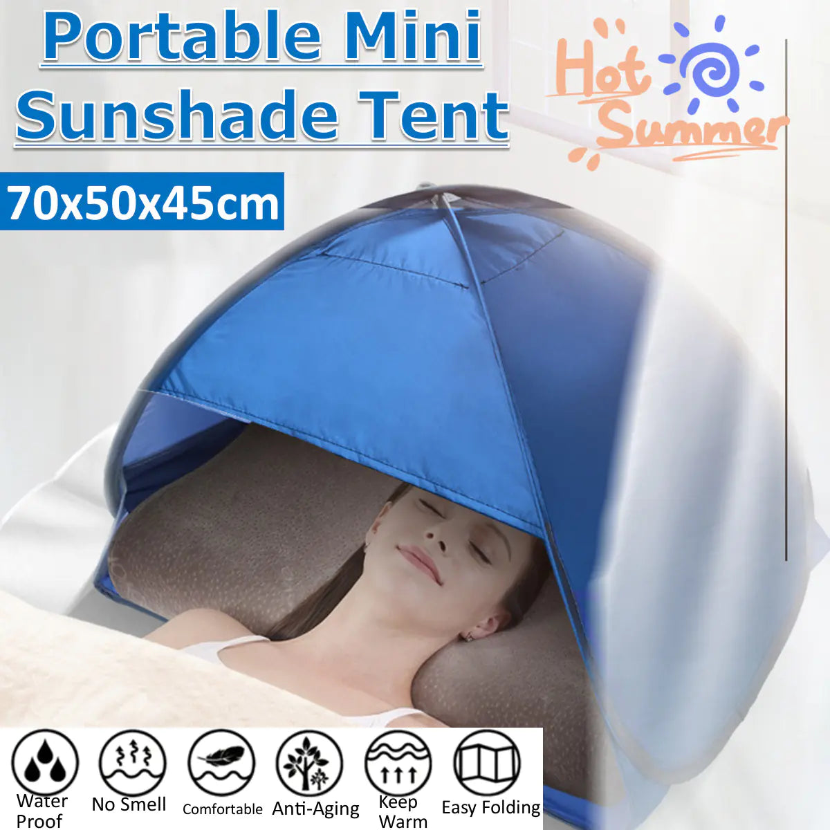 SunShade™ Automatic Pop-Up Beach Tent